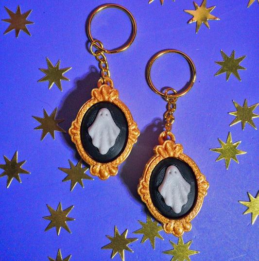 Vintage Halloween Clicker Keychain
