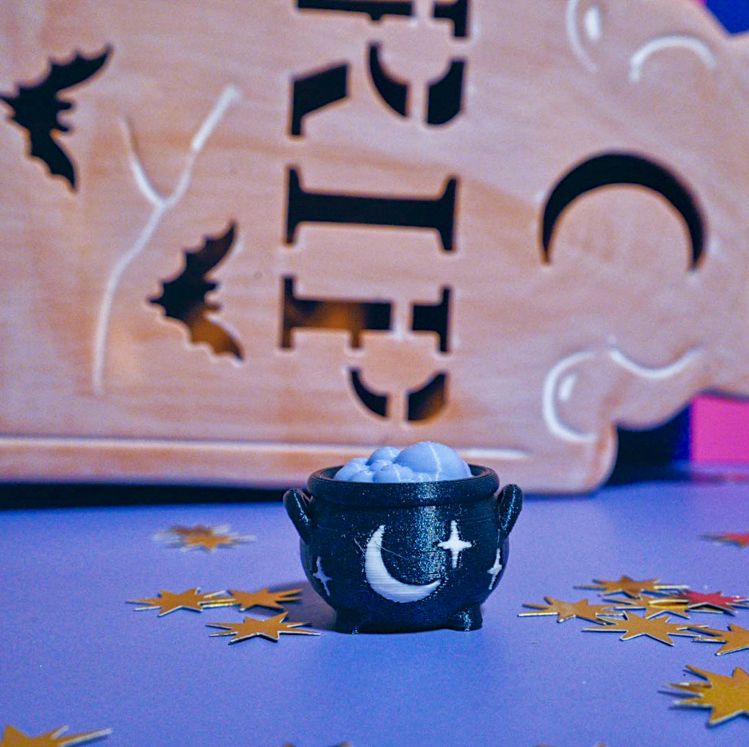 Cosmic Cauldron Clicker Keychain