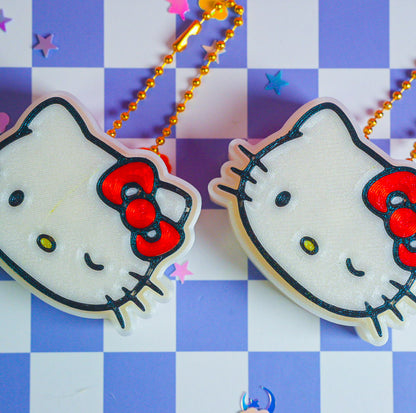 Hello Kitty Clicker Keychain