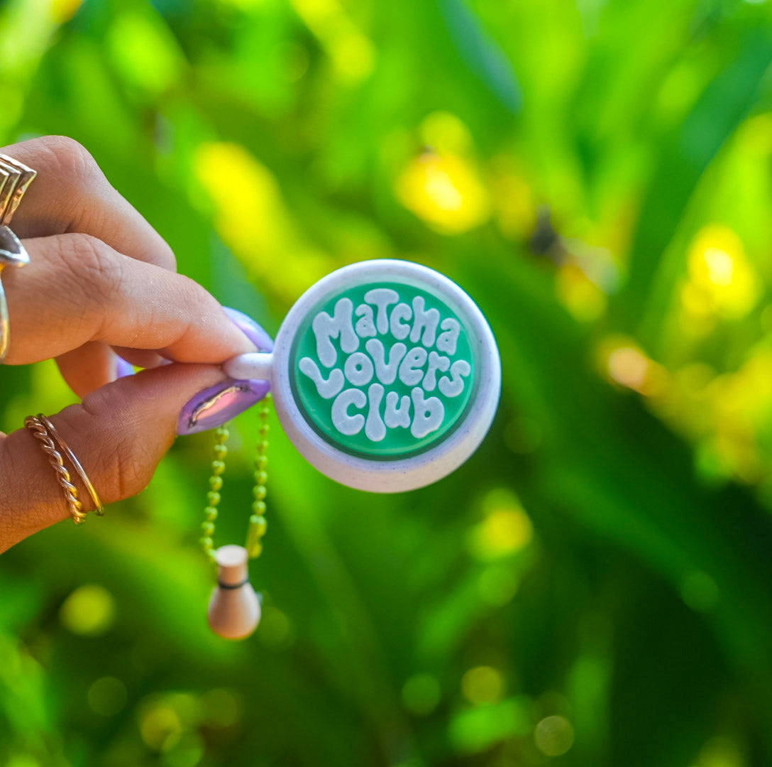 Matcha Lover Clicker Keychain