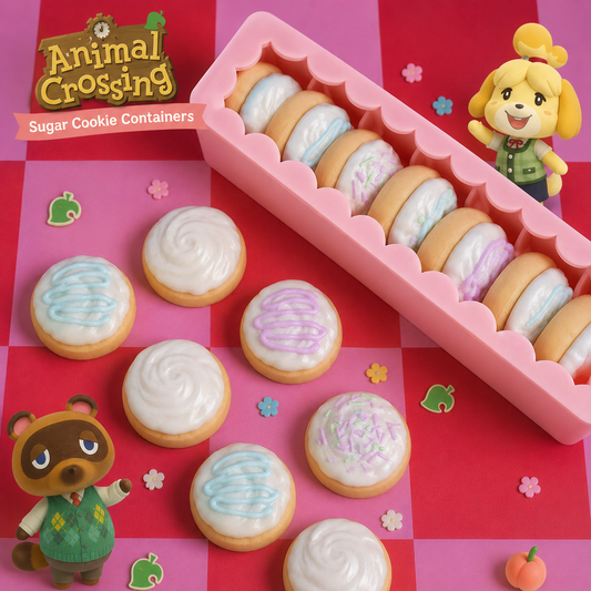 Animal Crossings Sugar Cookie Pill Case