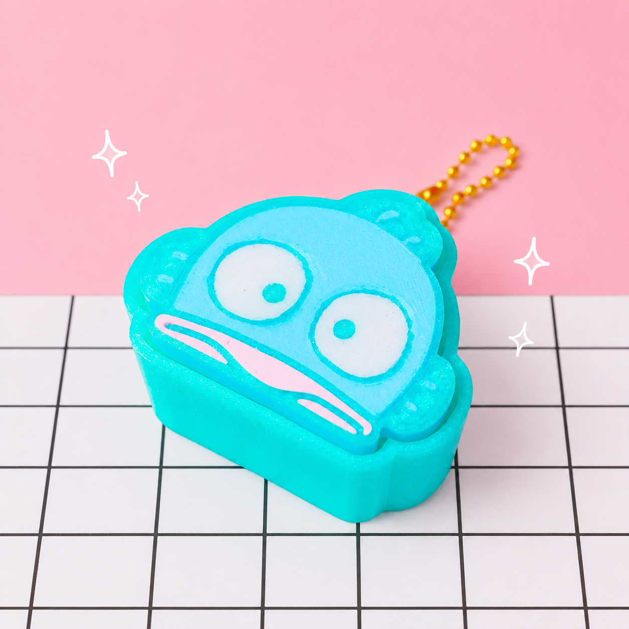 Hangyodon Clicker Keychain