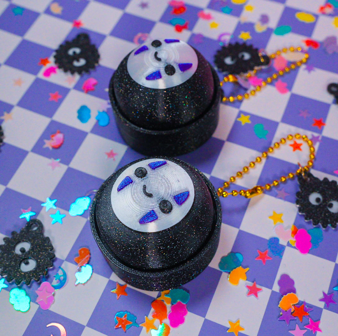 No Face Clicker Keychain