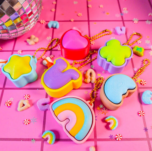 Lucky Charms Clicker Keychain