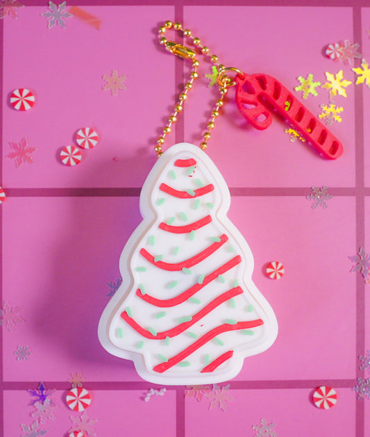 Christmas Tree Clicker Keychain