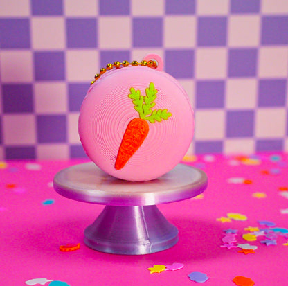 Easter Macaron Clicker Keychain