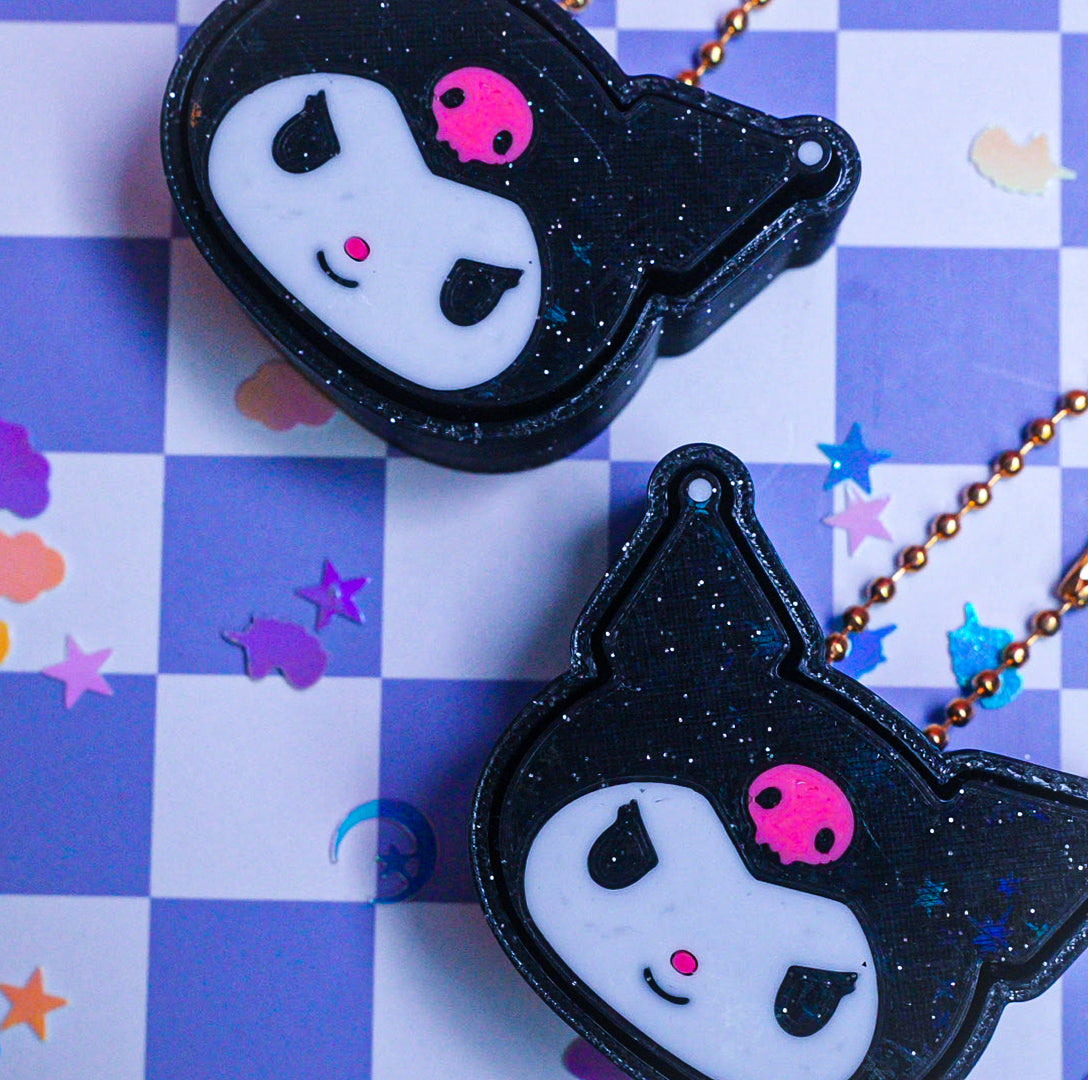Kuromi Clicker Keychain