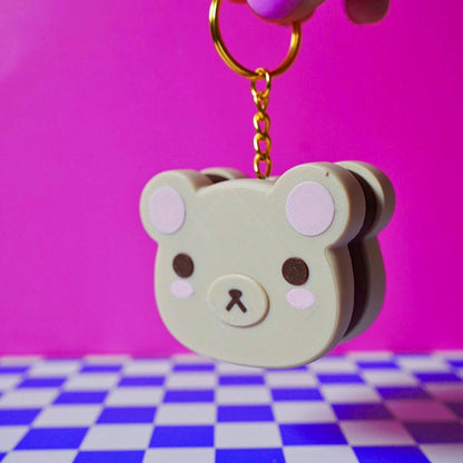 Bear Cookie Keychain