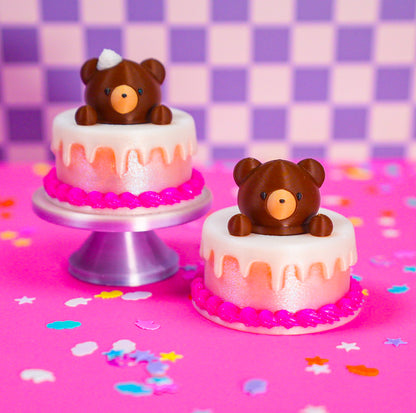 Bearday Cake Fidget Toy