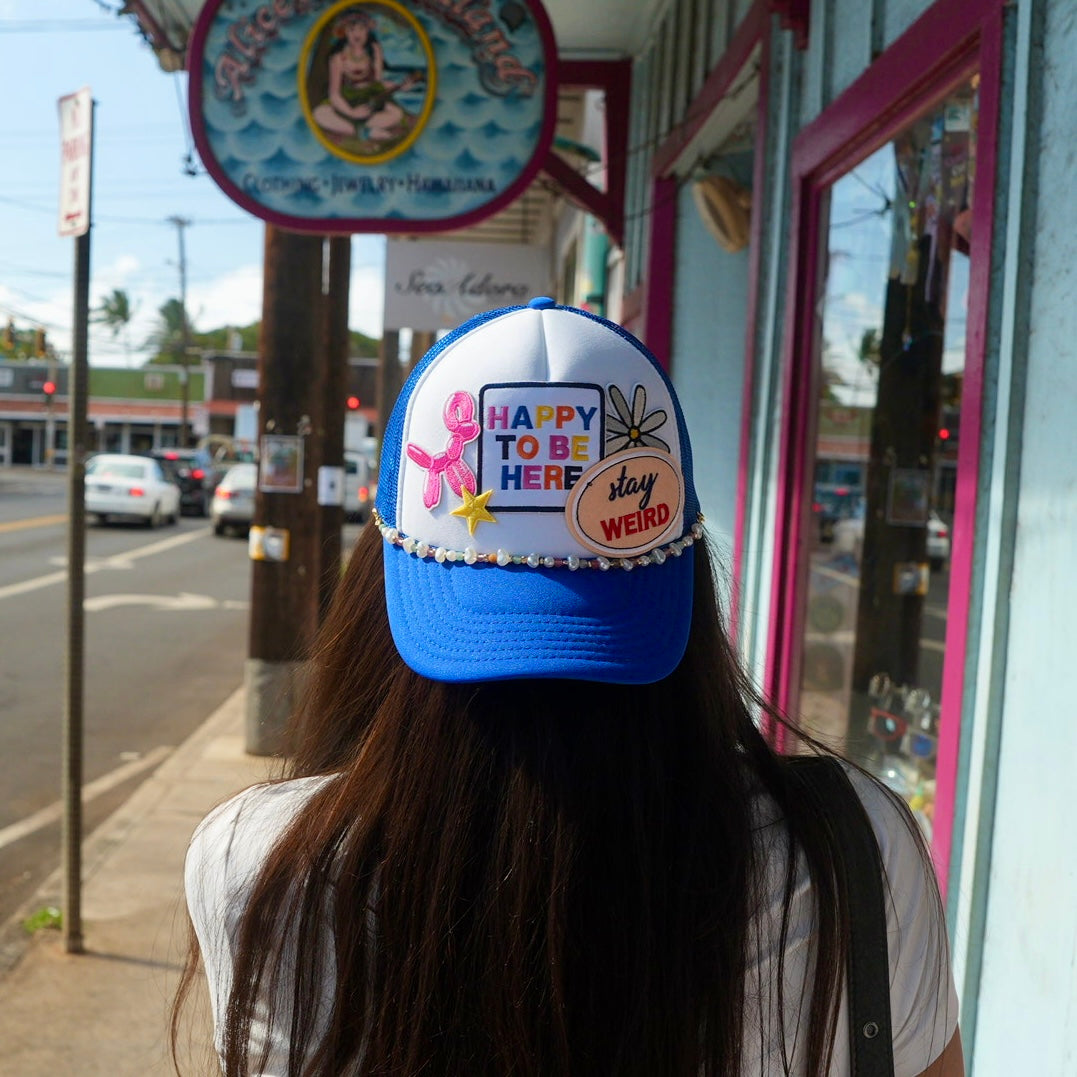 Happy To Be Here Trucker Hat