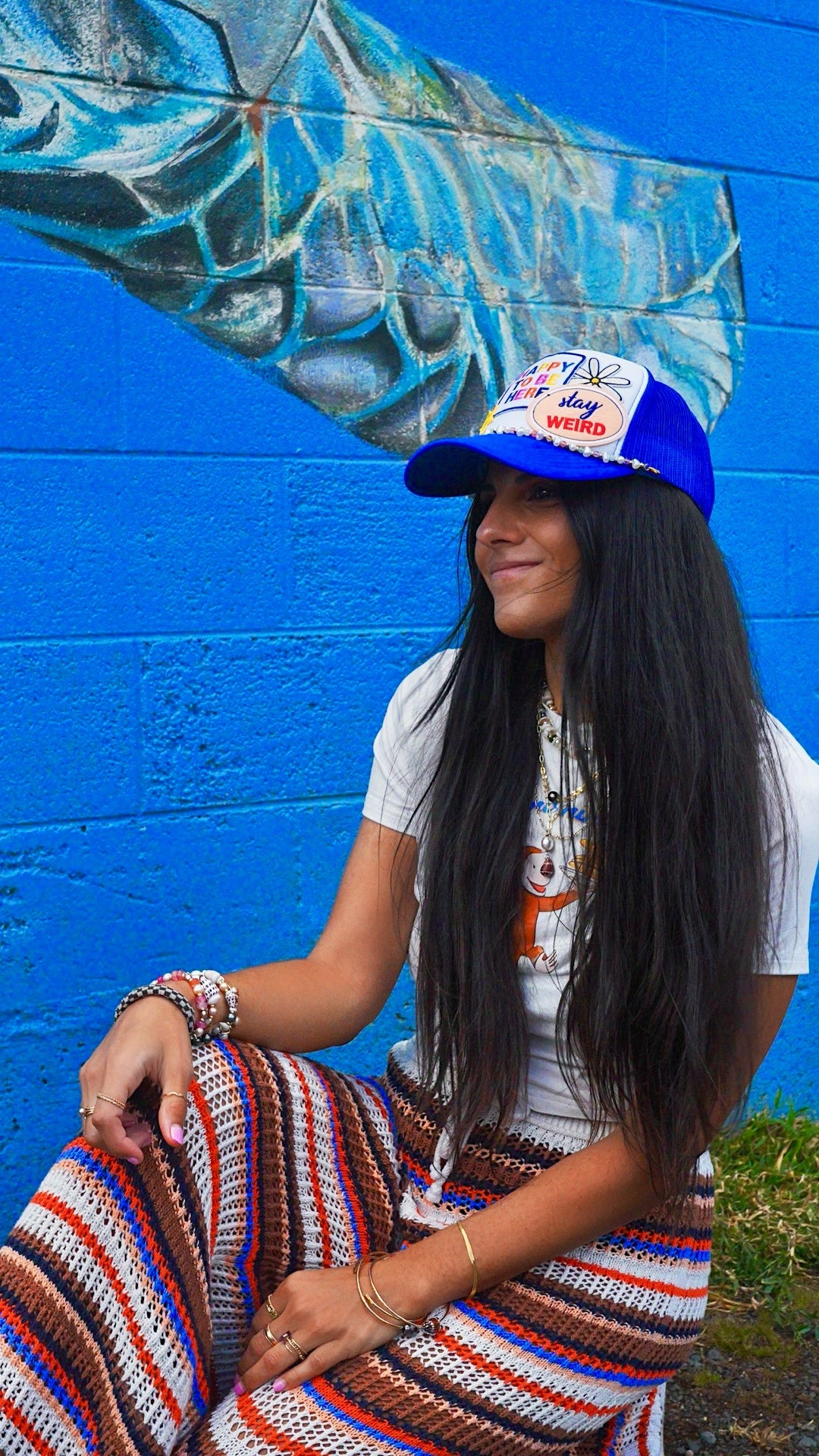 Happy To Be Here Trucker Hat