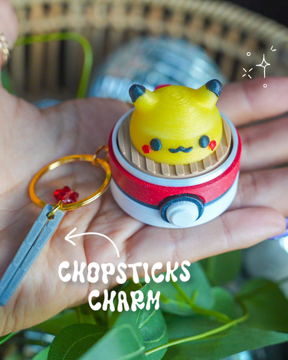 Pokemon Dim Sum Clicker Keychain