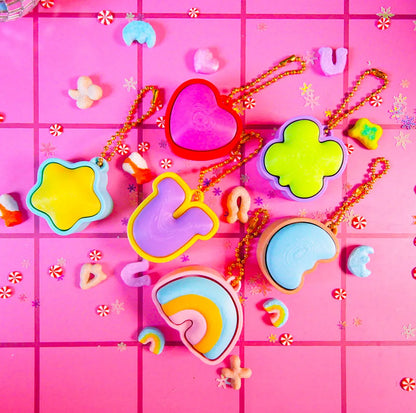 Lucky Charms Clicker Keychain