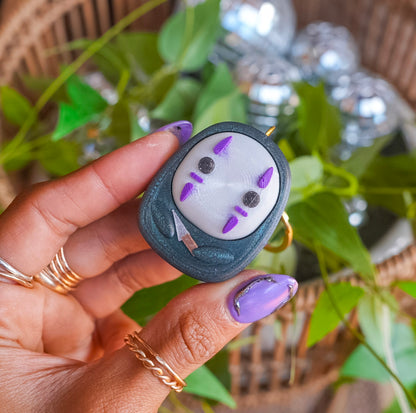 No Face Clicker Keychain