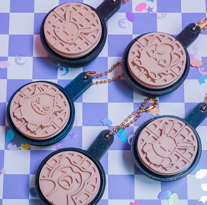 Pokémon Waffle Skillet Clicker Keychain
