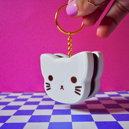 Kitty Cookie Keychain