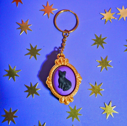 Vintage Halloween Clicker Keychain