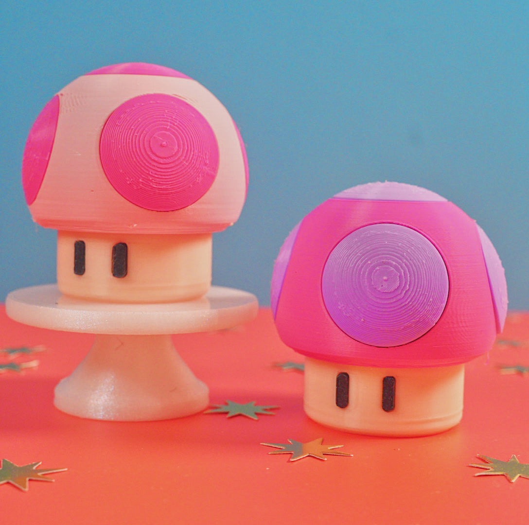 Nintendo Switch Mushroom Game Case