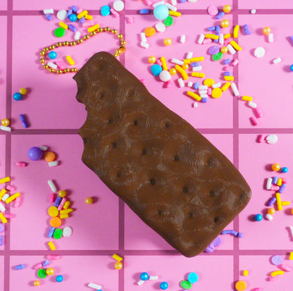 Icecream Sandwich Clicker Keychain