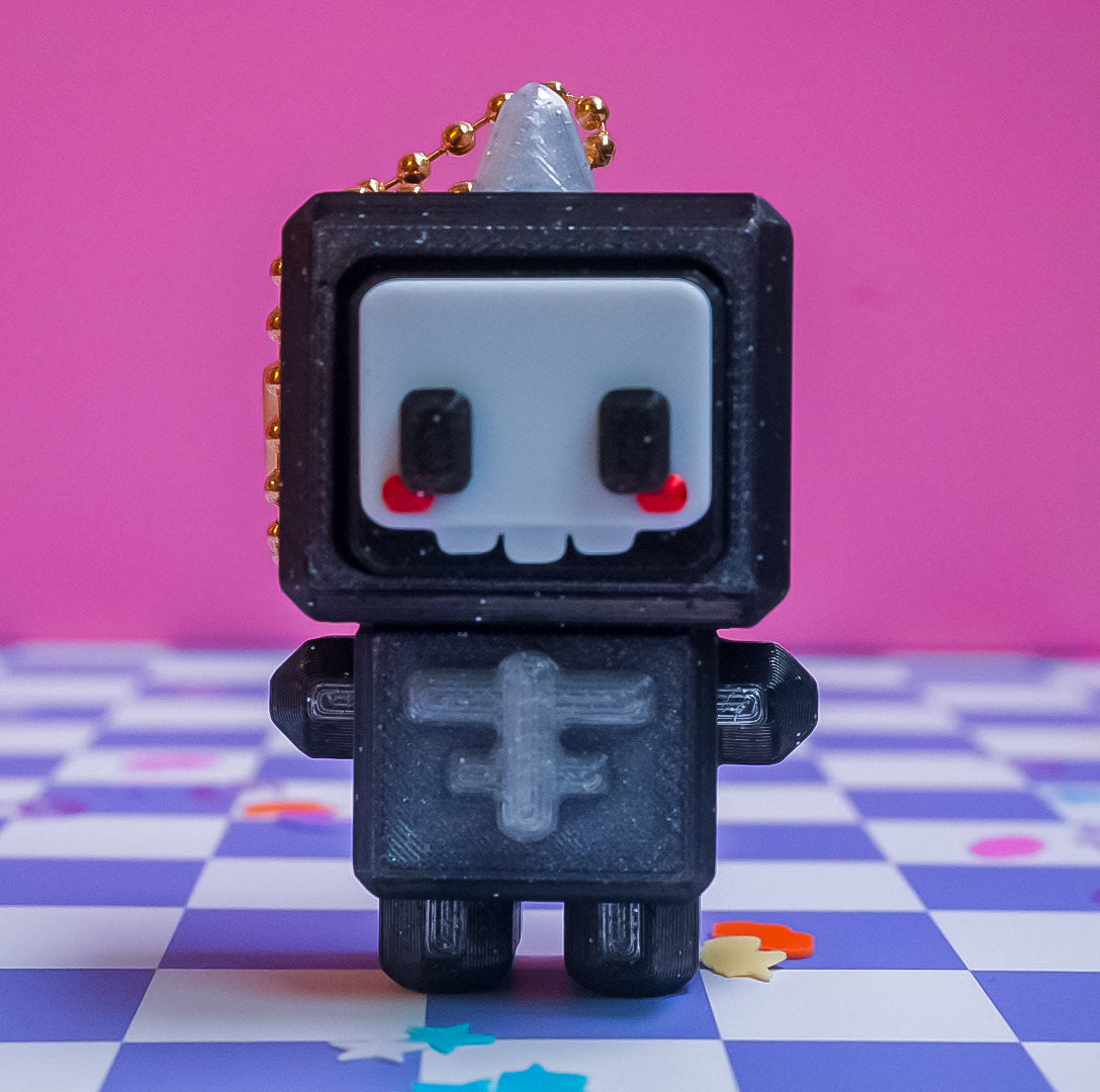 Mr. Bones Clicker Keychain