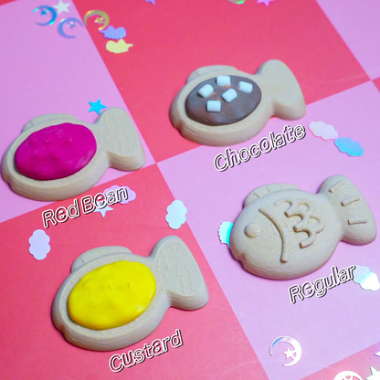 Taiyaki (たい焼き) Clicker Keychain