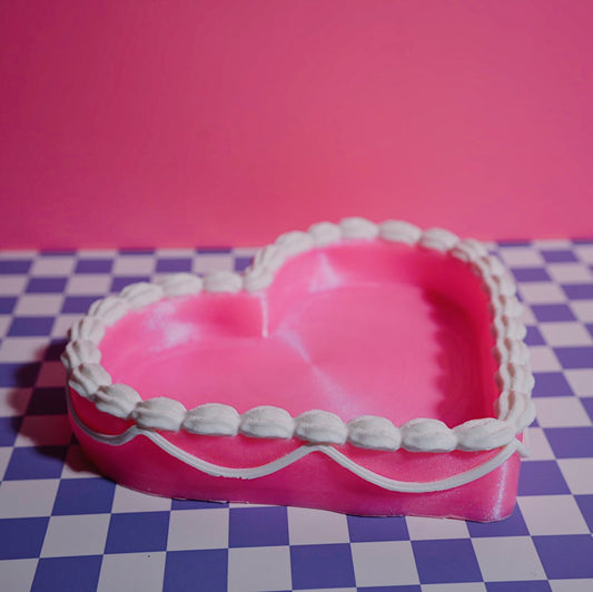 Heart Cake Tray