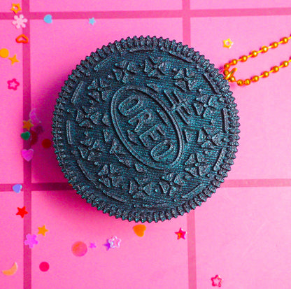 Oreo Clicker Keychain