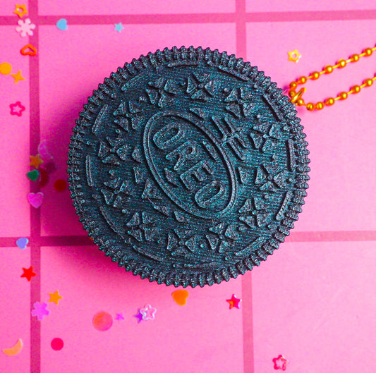 Oreo Clicker Keychain