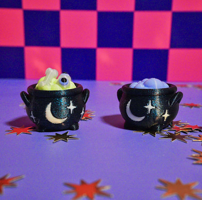 Cosmic Cauldron Clicker Keychain