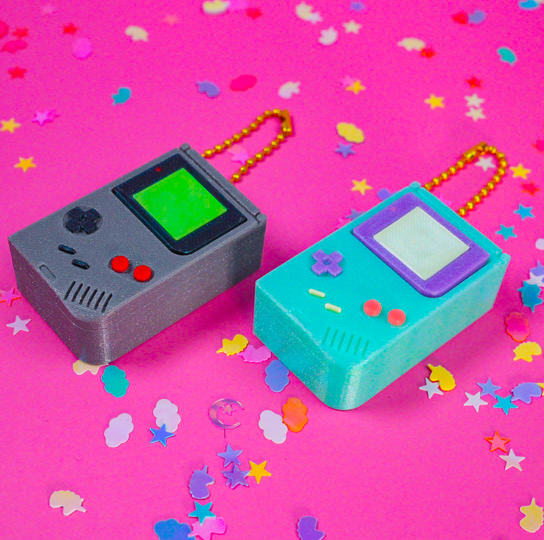 Game Boy Clicker Keychain