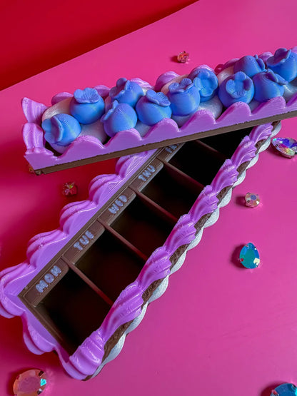 Berry Cake Pill Containers