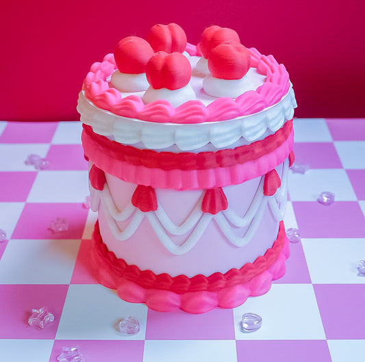 Red Velvet Cake Container