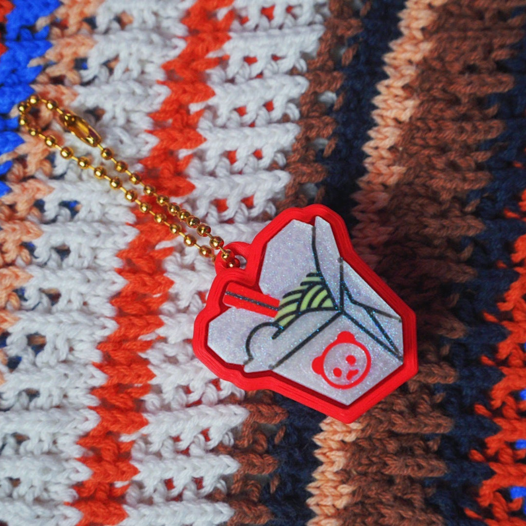 Takeout Clicker Keychains