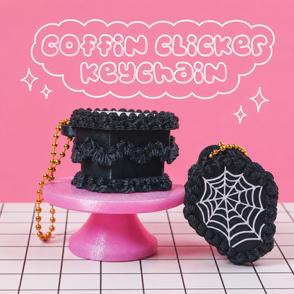 Coffin Clicker Keychain