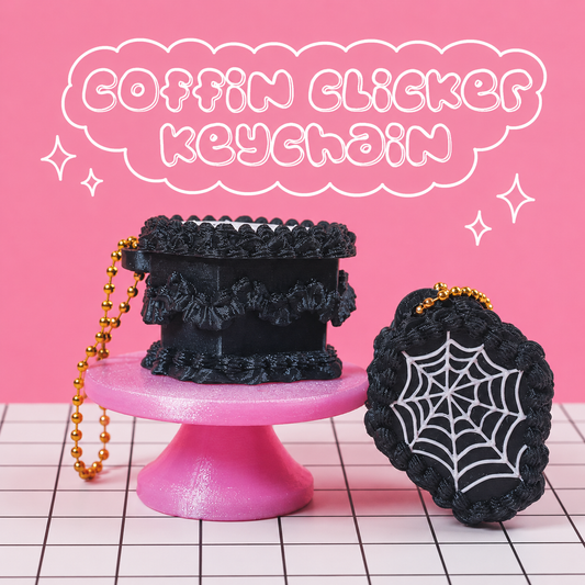 Coffin Clicker Keychain