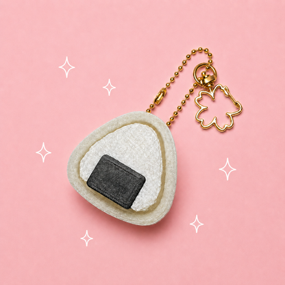 Onigiri Clicker Keychain