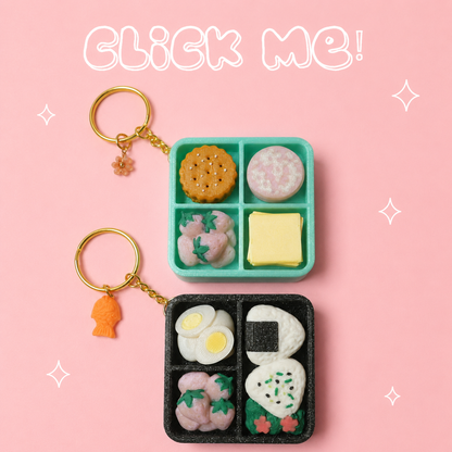 Build Your Own Bento Clicker Keychain