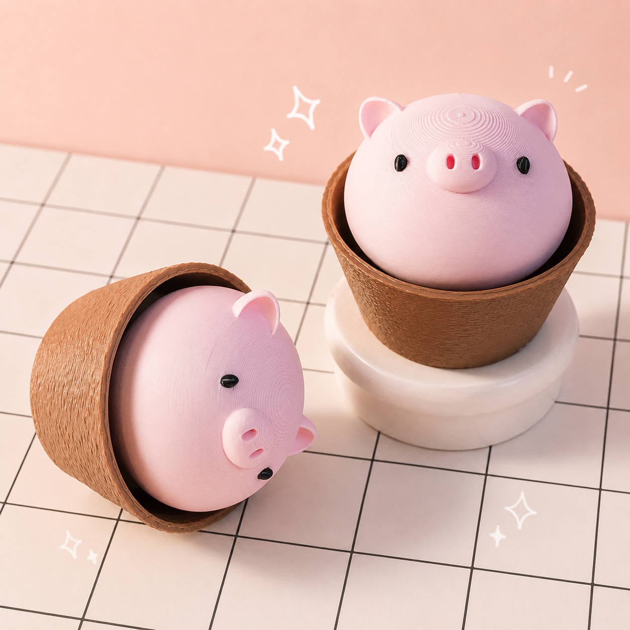 Piggy Bun Fidget Toy