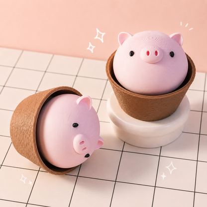 Piggy Bun Fidget Toy