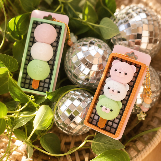Bear Dango Clicker Keychain