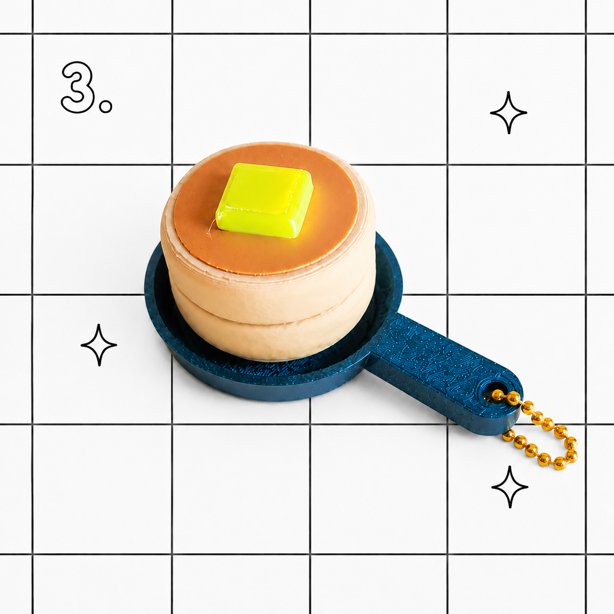 Panclick Skillet Keychain