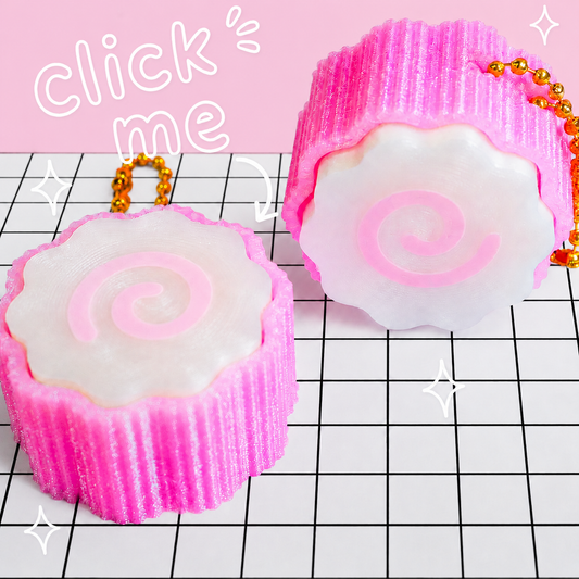 Narutomaki なると巻き Clicker Keychain