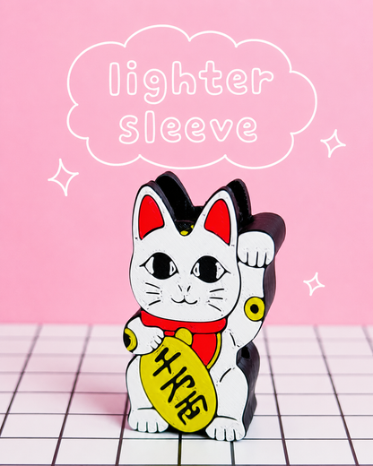 Lucky Cat Lighter Sleeve