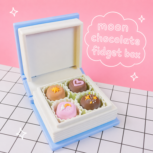 Moon Chocolate Fidget Box