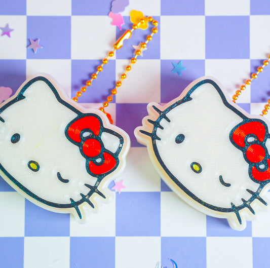 Hello Kitty Clicker Keychain