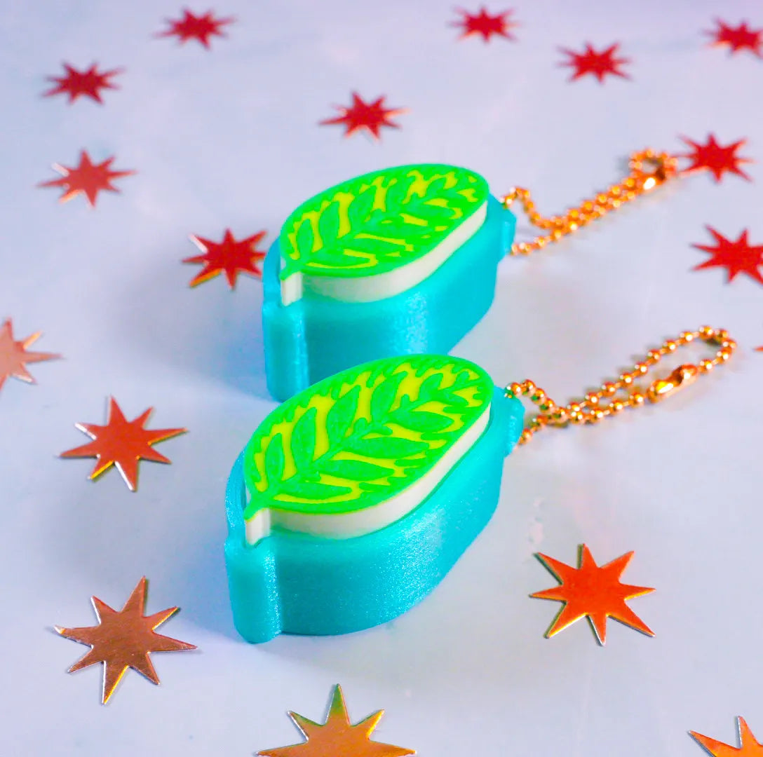 Plant Clicker Keychains