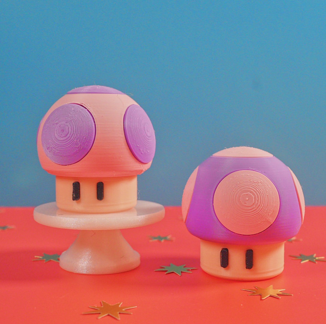 Nintendo Switch Mushroom Game Case