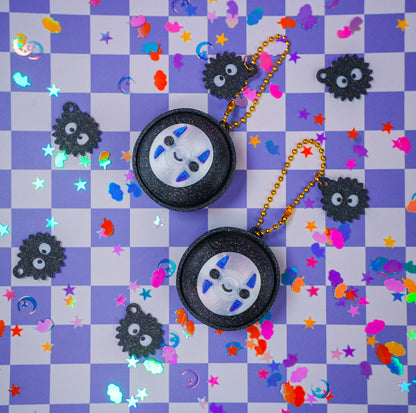 No Face Clicker Keychain