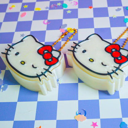 Hello Kitty Clicker Keychain