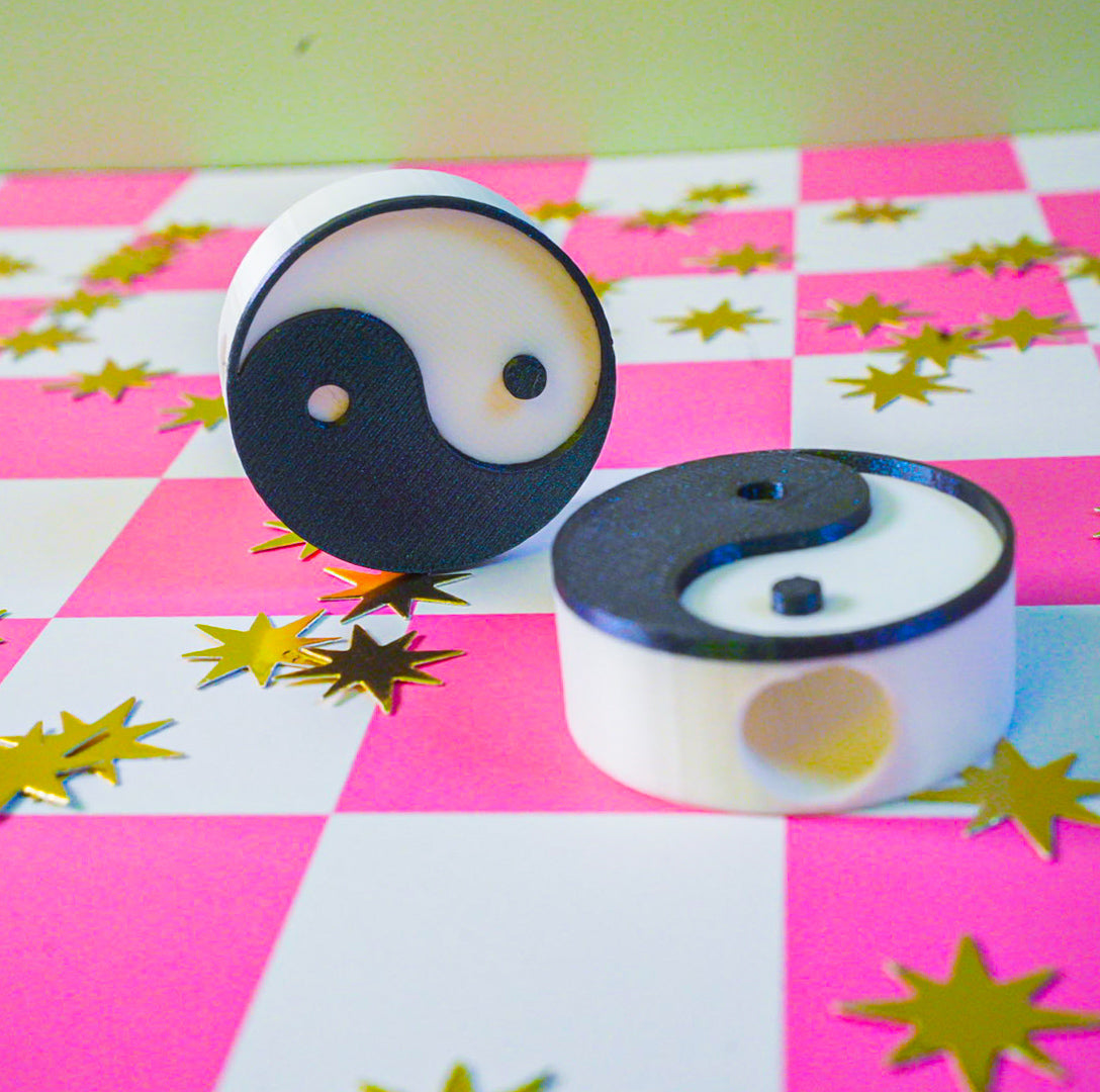 Yin & Yang Straw Topper